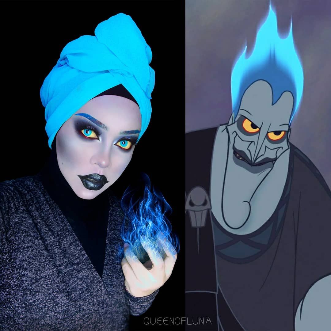 This Woman Transforms Into Different Disney Characters Using Her Hijab