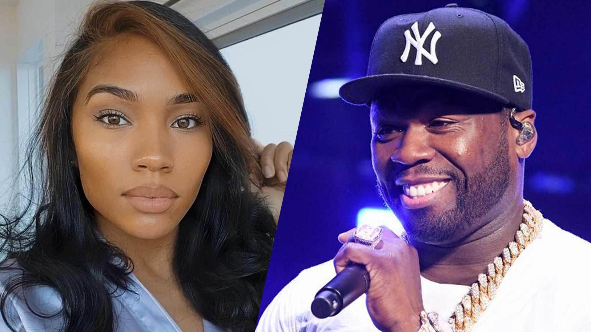 50 Cent S Girlfriend Cuban Link Makes Mouths Water With Workout Video
