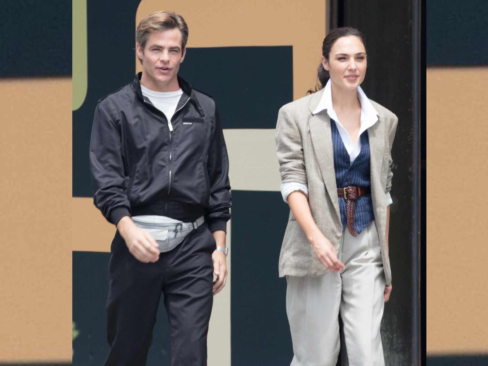 Chris Pine Gets His Fanny Back on Set With Gal Gadot for 'Wonder ...
