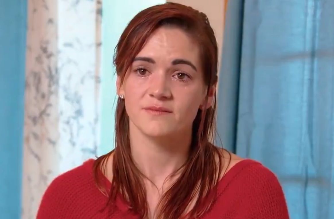 Dannielle Merrifield cries on 'Seeking Sister Wife.'
