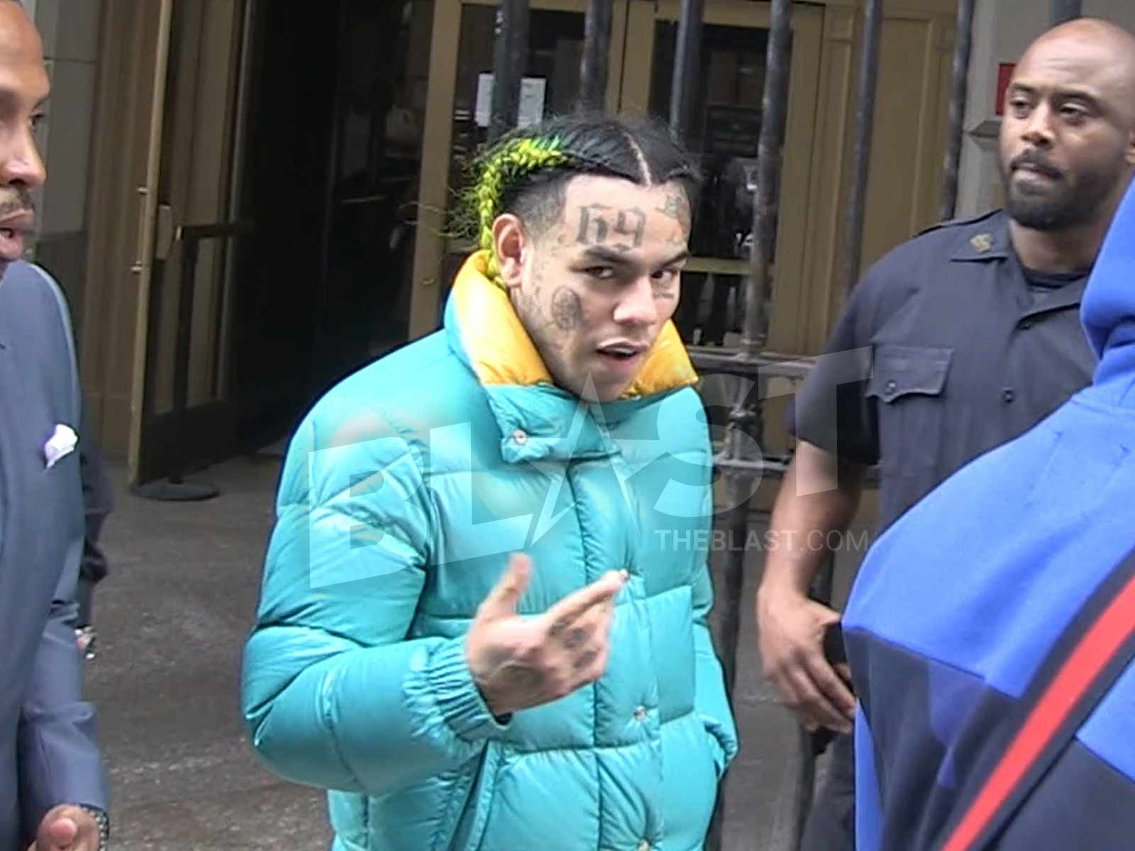 Tekashi 6ix9ine Is Mild Mannered As He Appears In Court For Cop