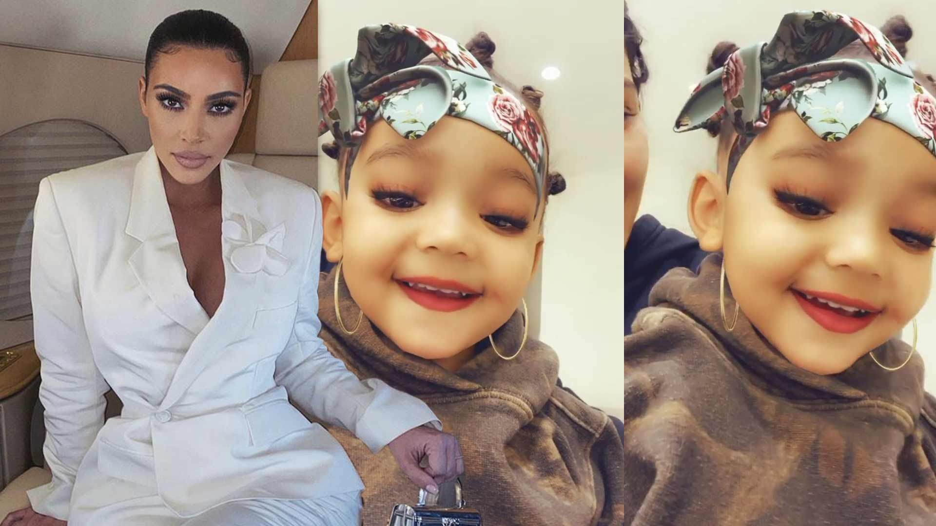 Kim Kardashian Reveals Daughter Chicago Is Not Allowed To Wear Lipstick But Cousin Stormi Is