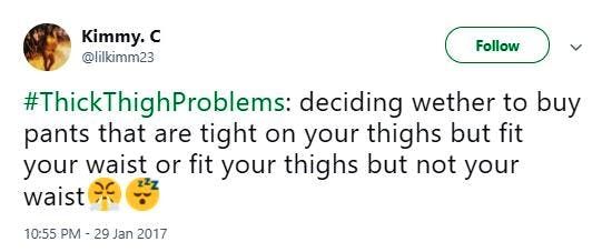 Thighs mean what does thick 3 Reasons