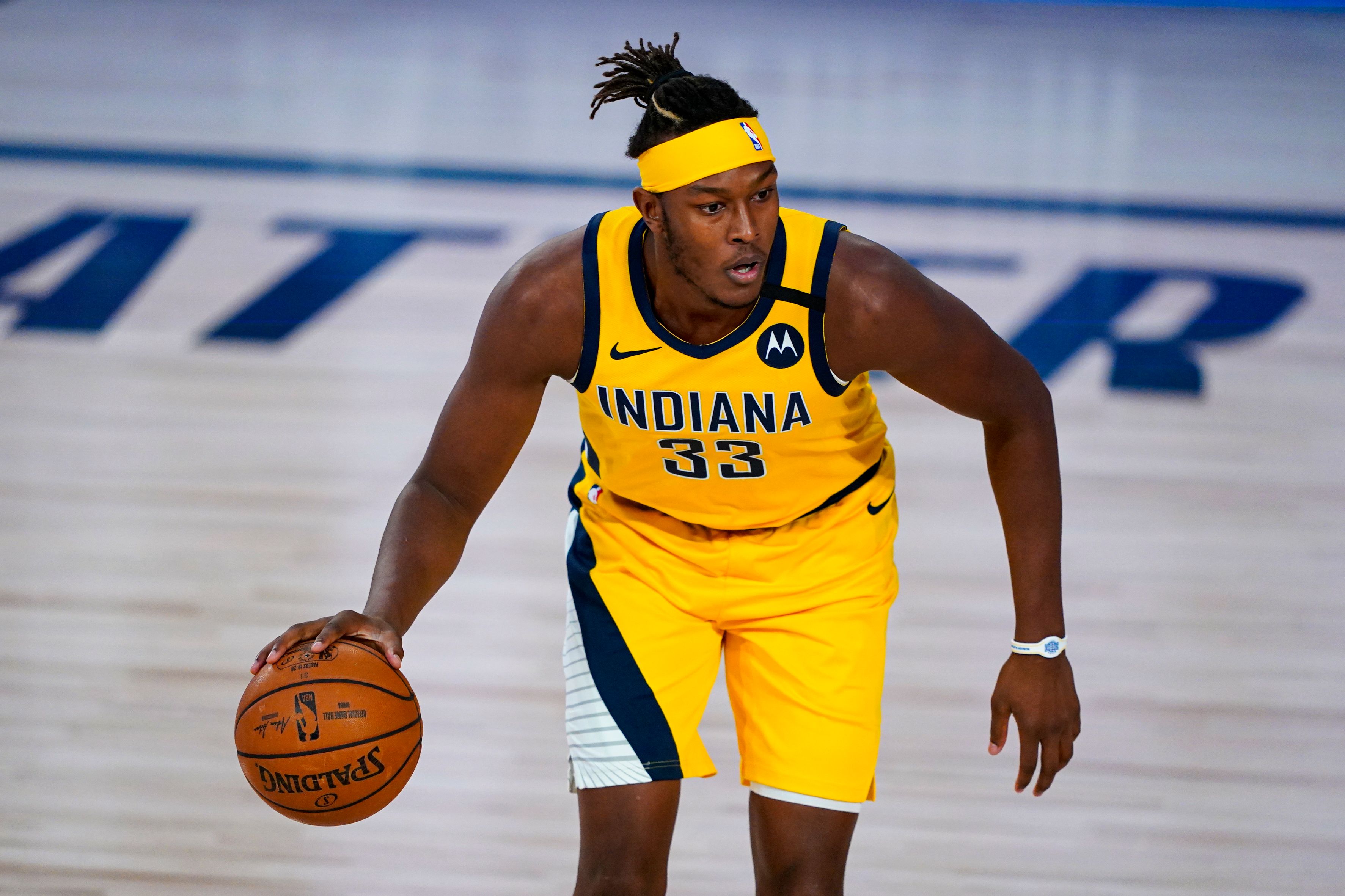 Myles Turner leading the Pacers' offense