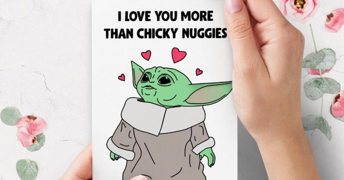Send A Baby Yoda Valentine S Day Card To Your Favorite Person In The Whole Galaxy