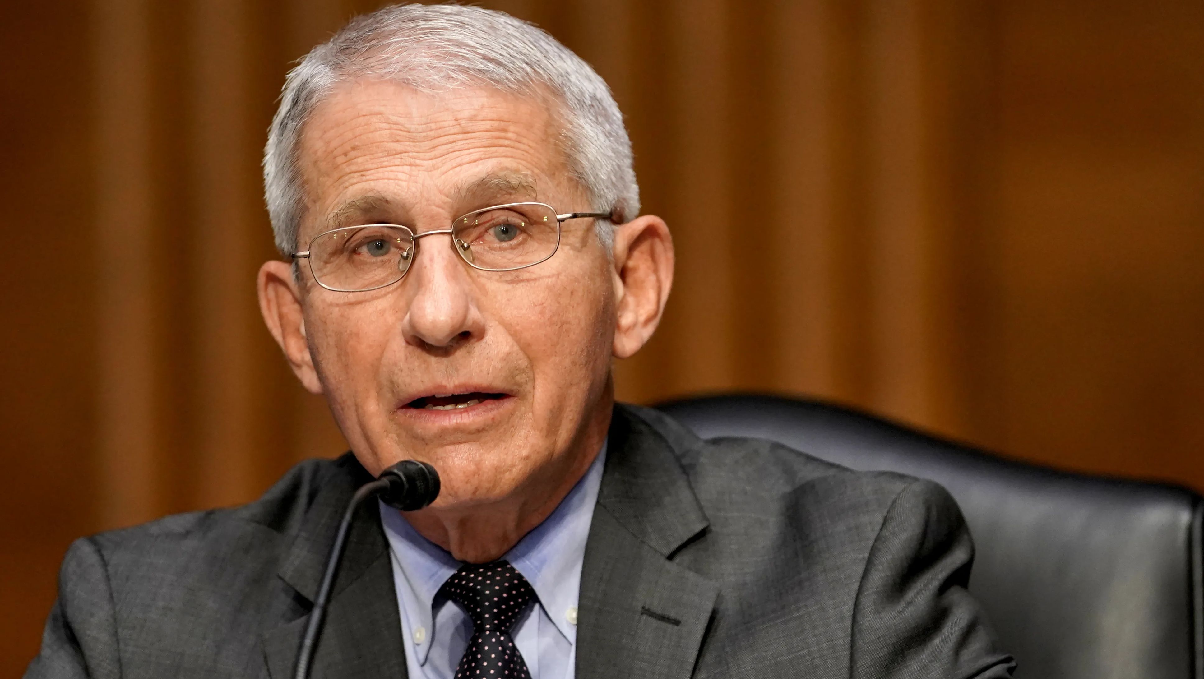 Dr. Anthony Fauci speaks before Congress.
