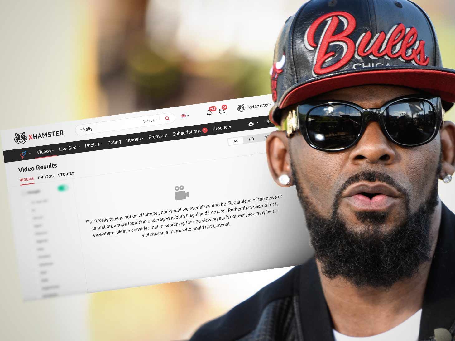 R Kelly Porn - Porn Company Warns that Victimizing Minors is 'Illegal ...