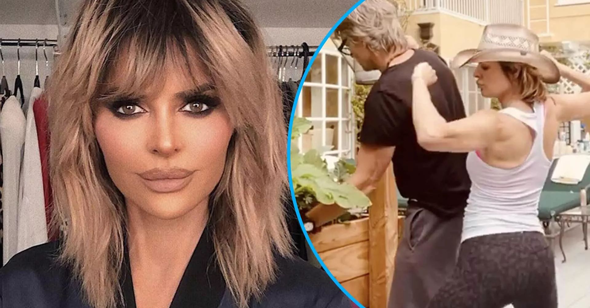 'RHOBH' Star Lisa Rinna Grinds All Over Husband, Harry Hamlin, Without a Bra - The Blast