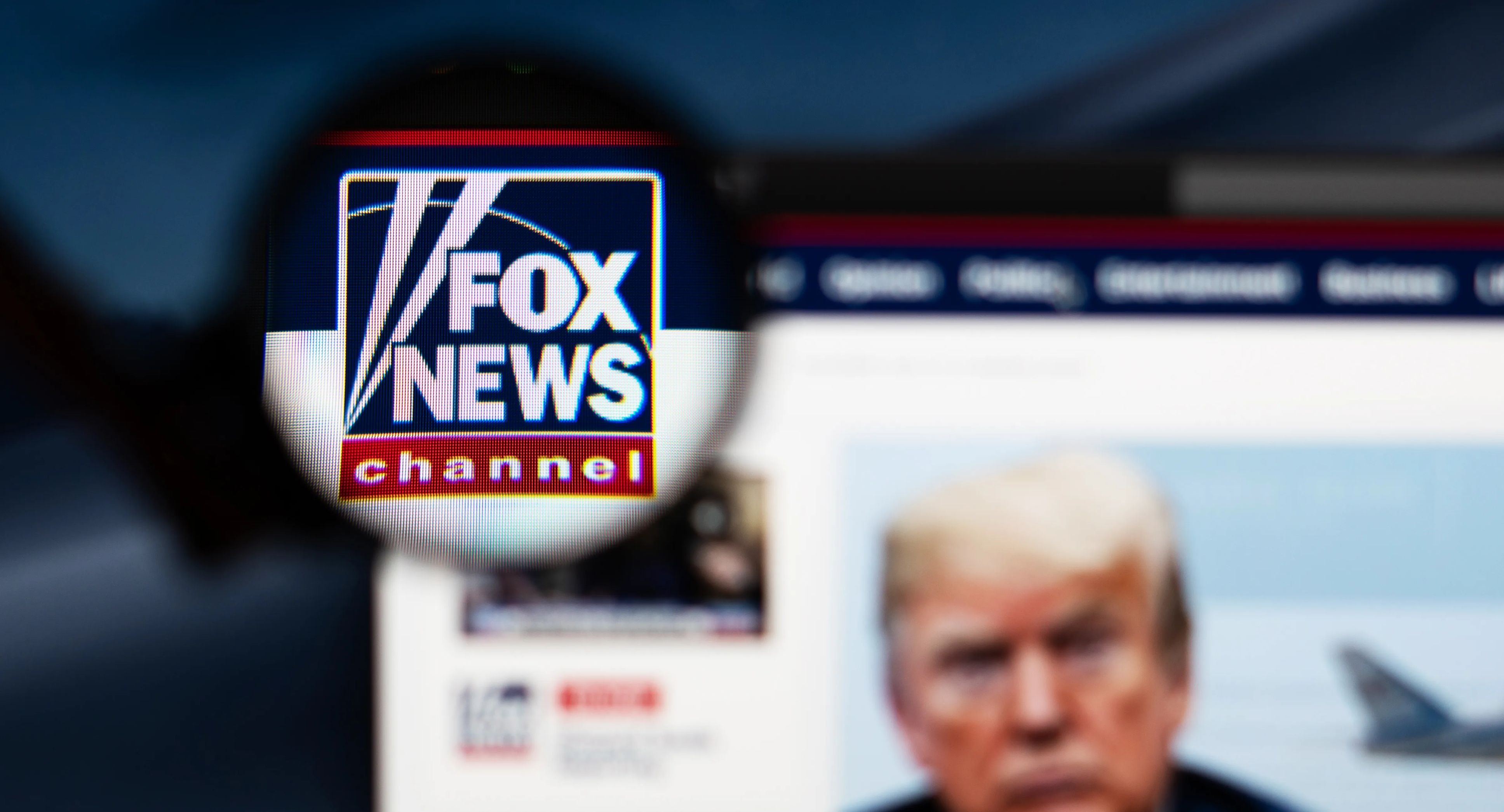 Fox News website homepage