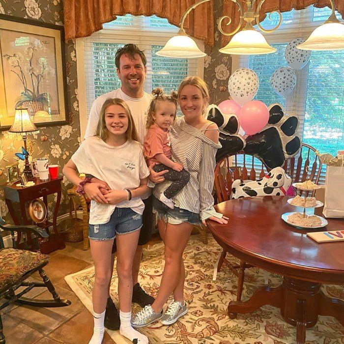 Jamie Lynn Spears home with her family