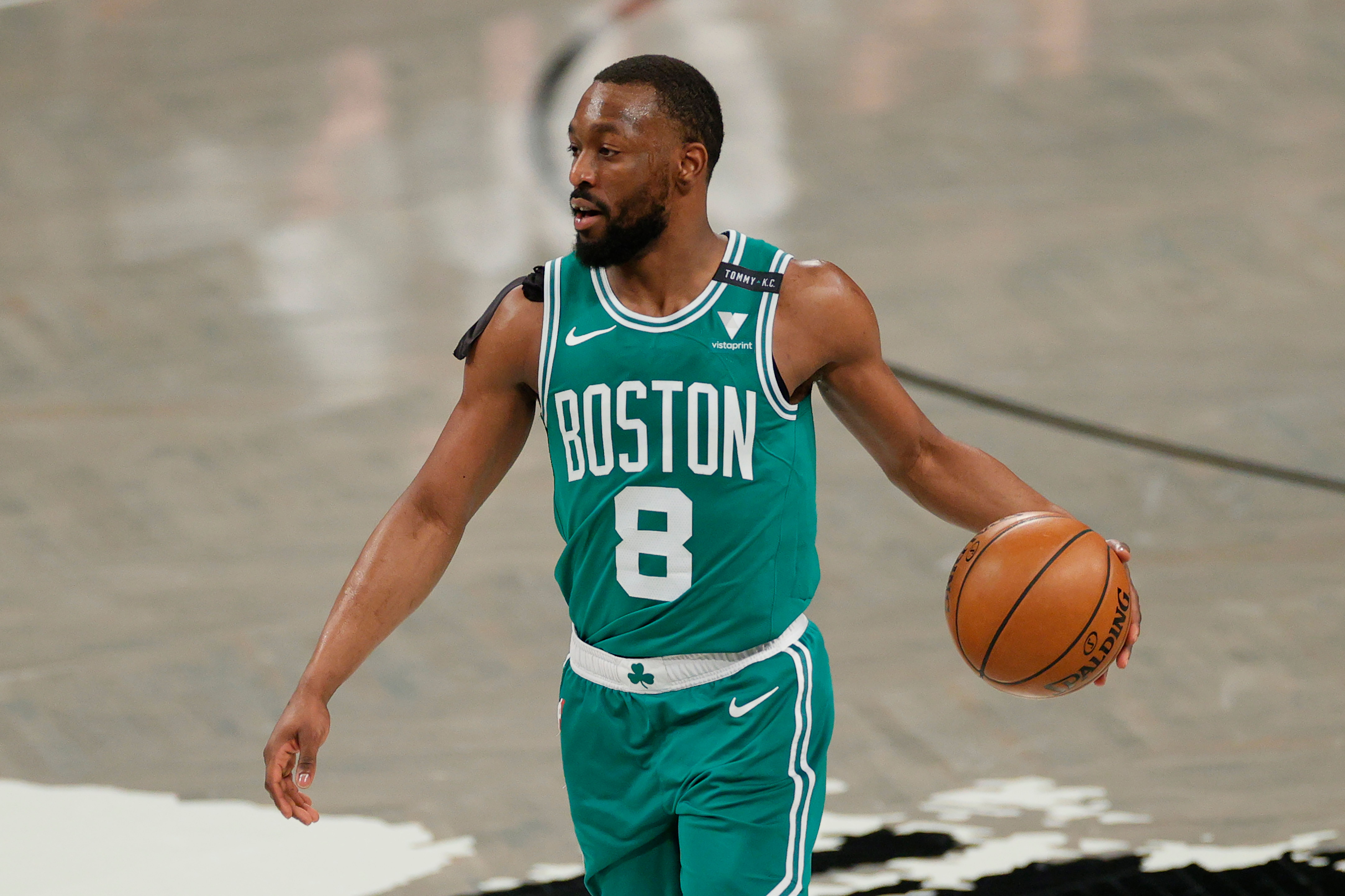 Kemba Walker running the Celtics' offense