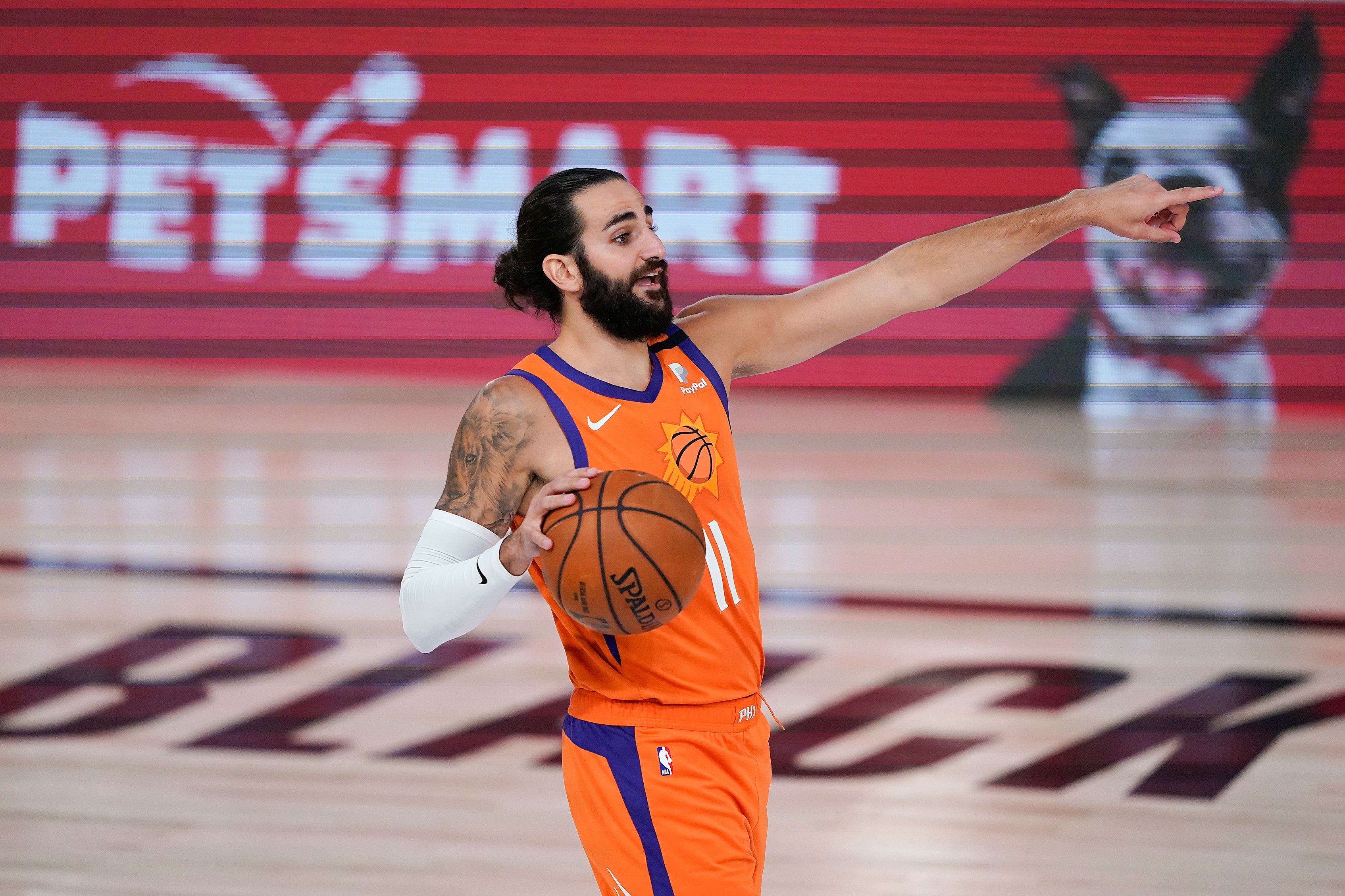 Ricky Rubio making plays for the Suns