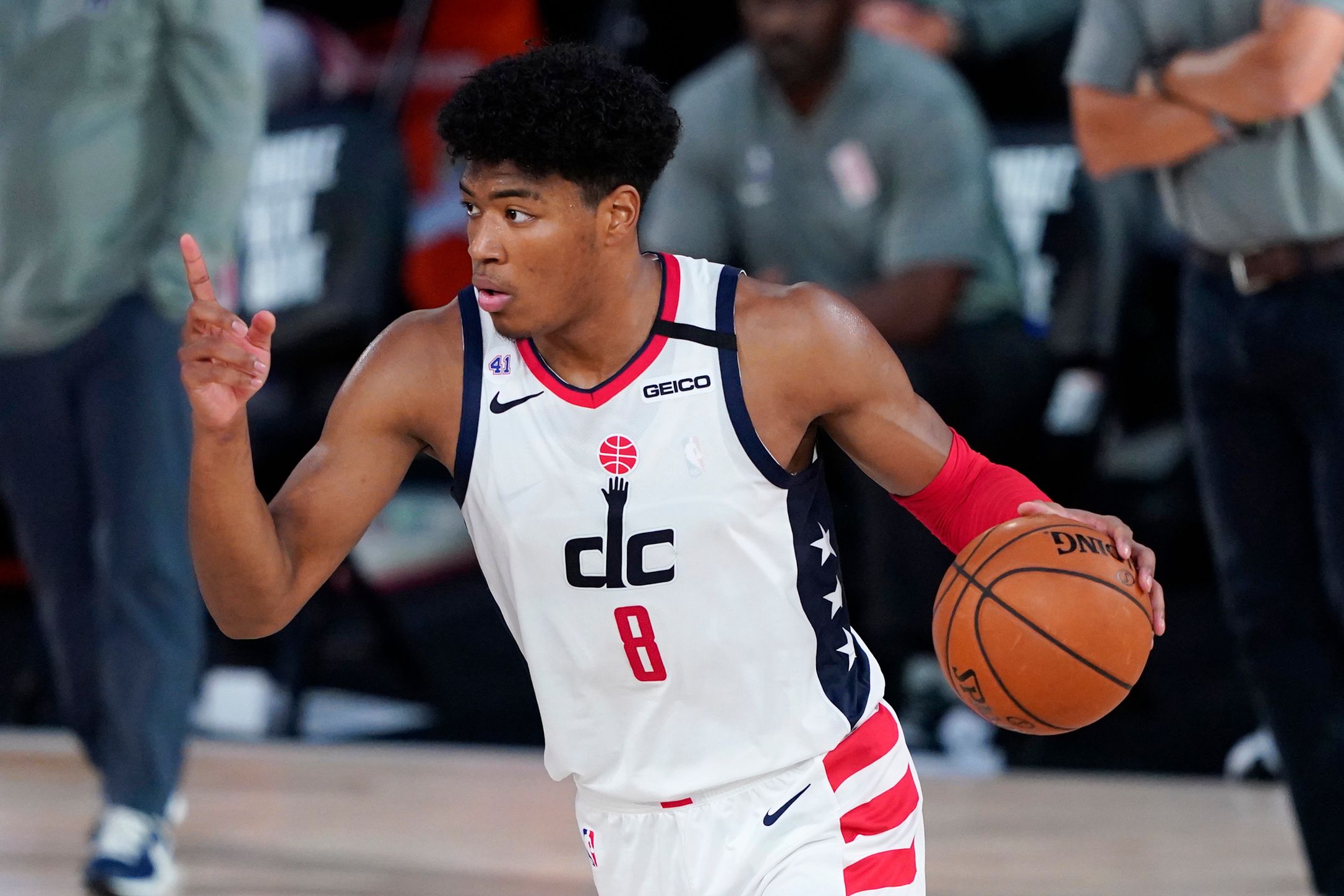 Rui Hachimura making plays for the Wizards