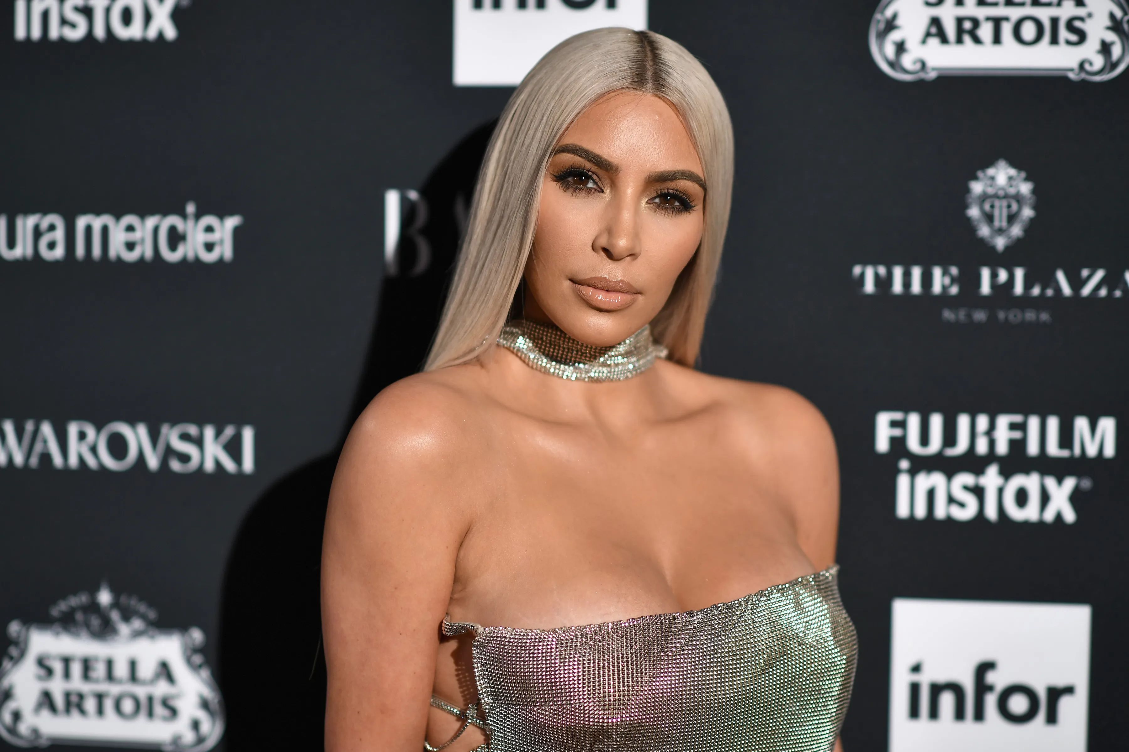  Kim Kardashian attends Harper's BAZAAR Celebration of 'ICONS By Carine Roitfeld' at The Plaza Hotel in New York. 