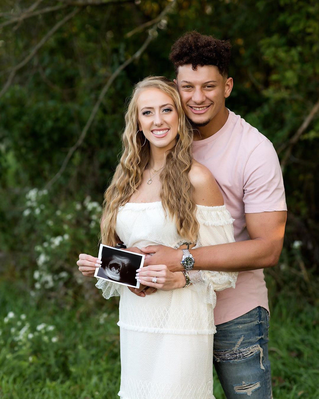 Patrick Mahomes Is Having A Baby Fiancee Shares First Ultrasound Photo