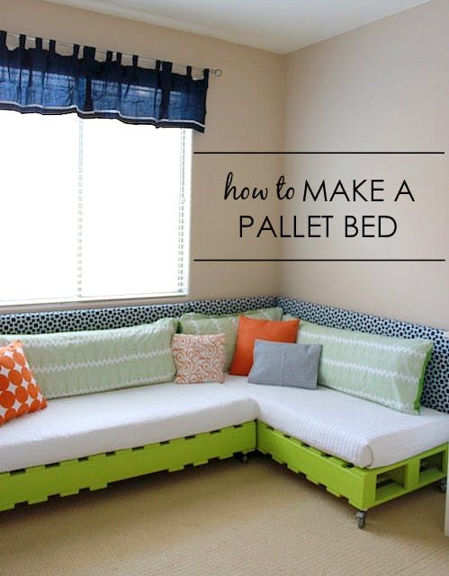 12 Ridiculously Easy Pallet Bed Ideas Worth Trying