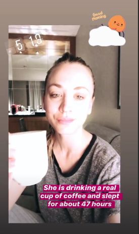Kaley Cuoco Stuns With Zero Makeup Soaking Wet Hair After 47 Hour Sleep Ren skincare, 5 years ago. kaley cuoco stuns with zero makeup
