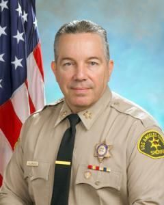 Los Angeles County Sheriff Alex Villanueva's department photo.