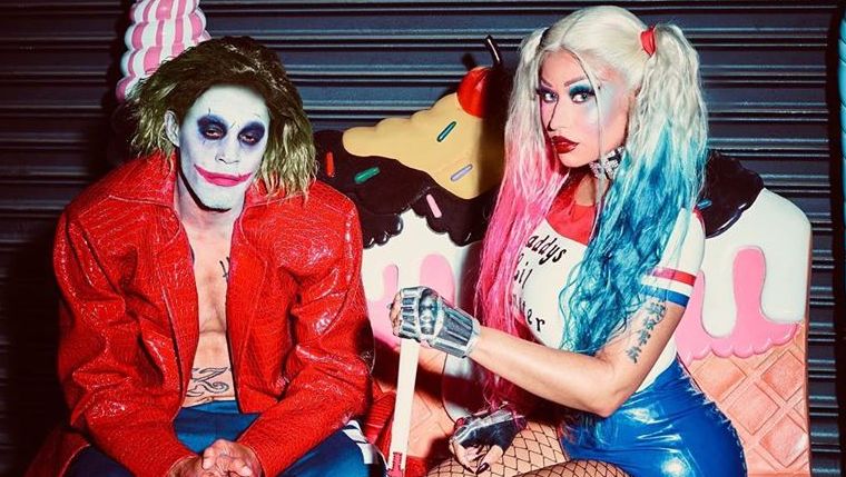 nicki minaj halloween costume 2020 Nicki Minaj Reveals Harley Quinn Halloween Costume Husband Kenneth Dresses As Joker nicki minaj halloween costume 2020