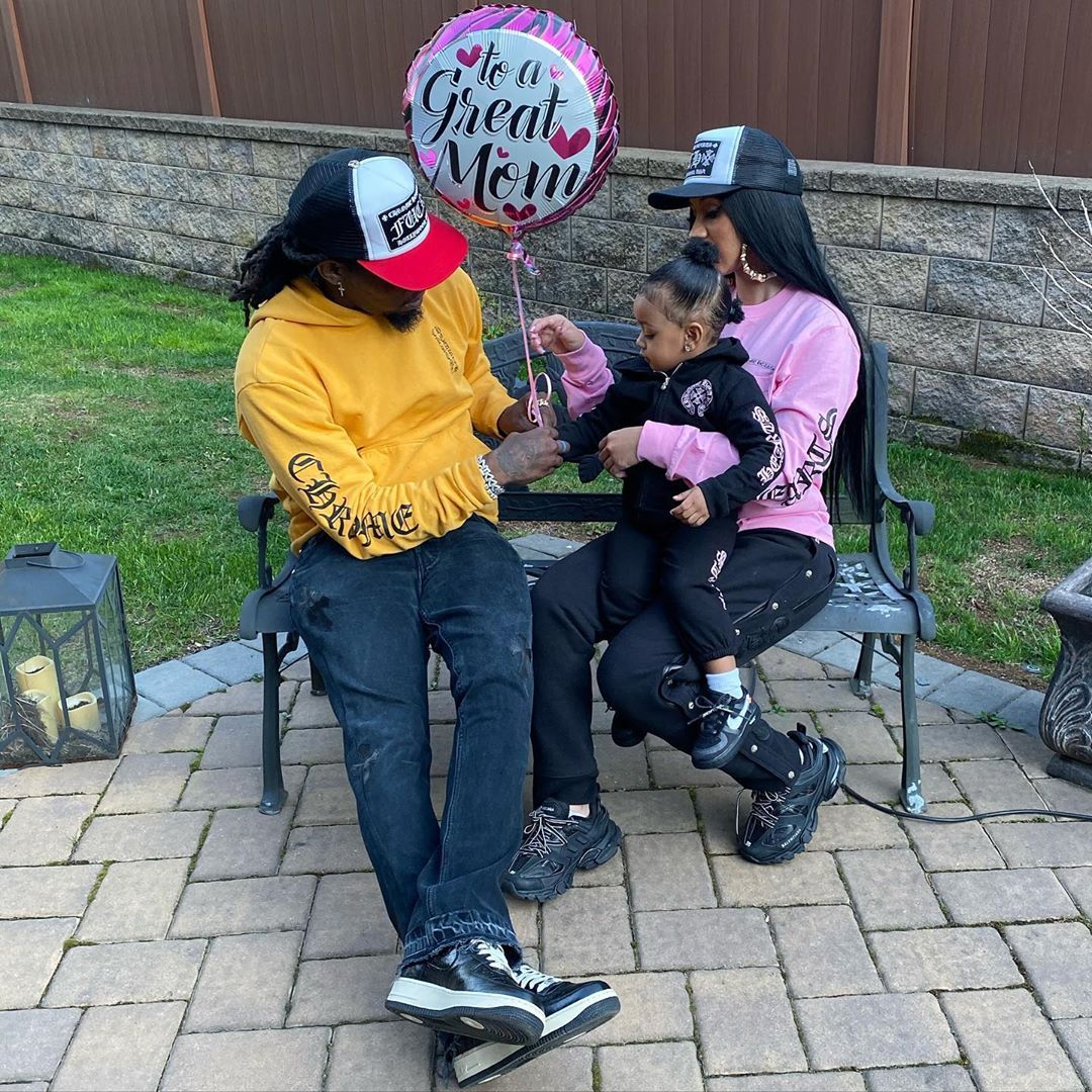 Cardi B, Offset and baby Kulture