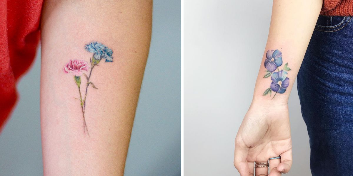 Daisy And Daffodil Tattoo Best Tattoo Ideas