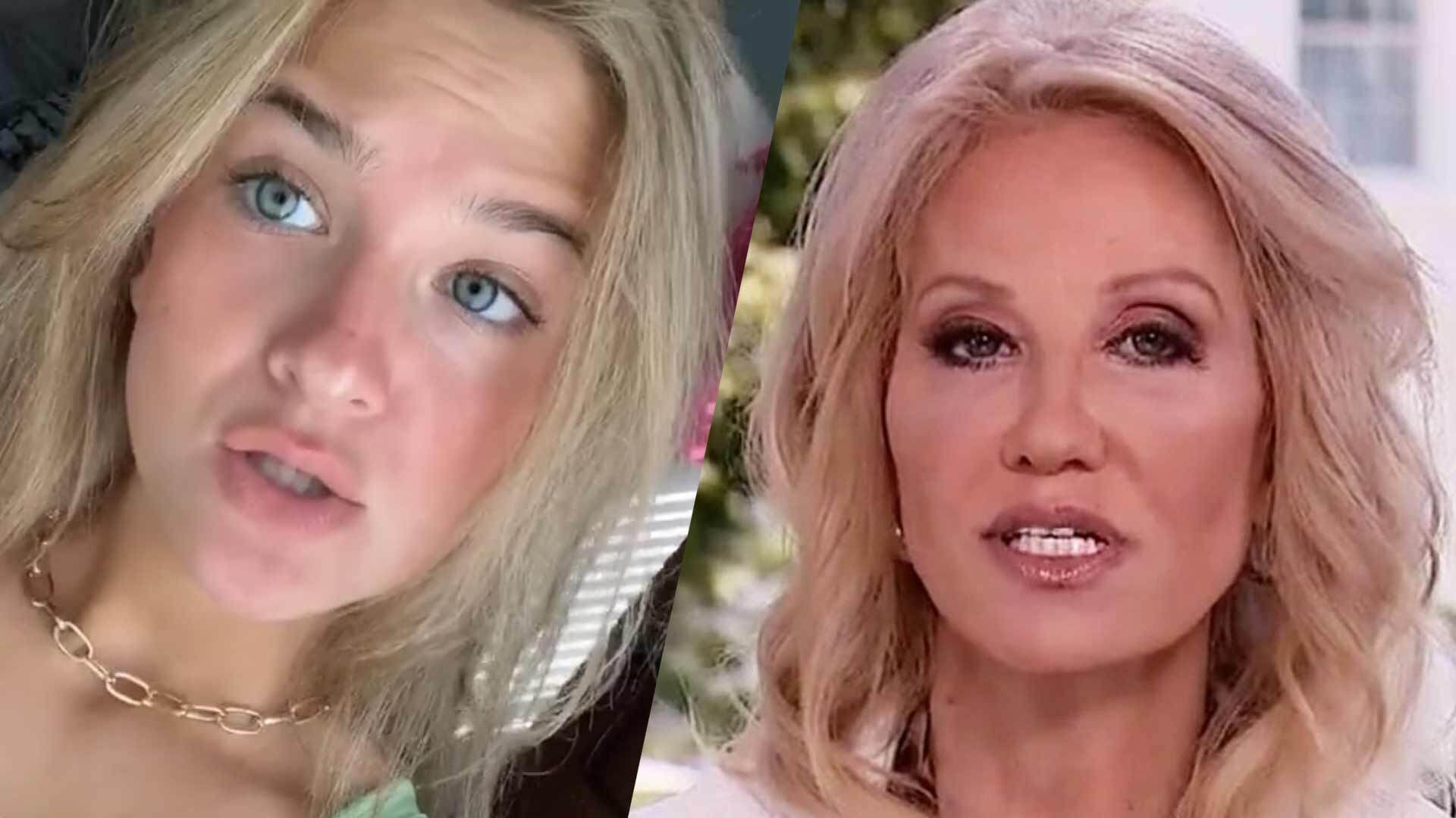 Kellyanne Conway S 15 Year Old Daughter Claudia Trashes President Trump On Tiktok