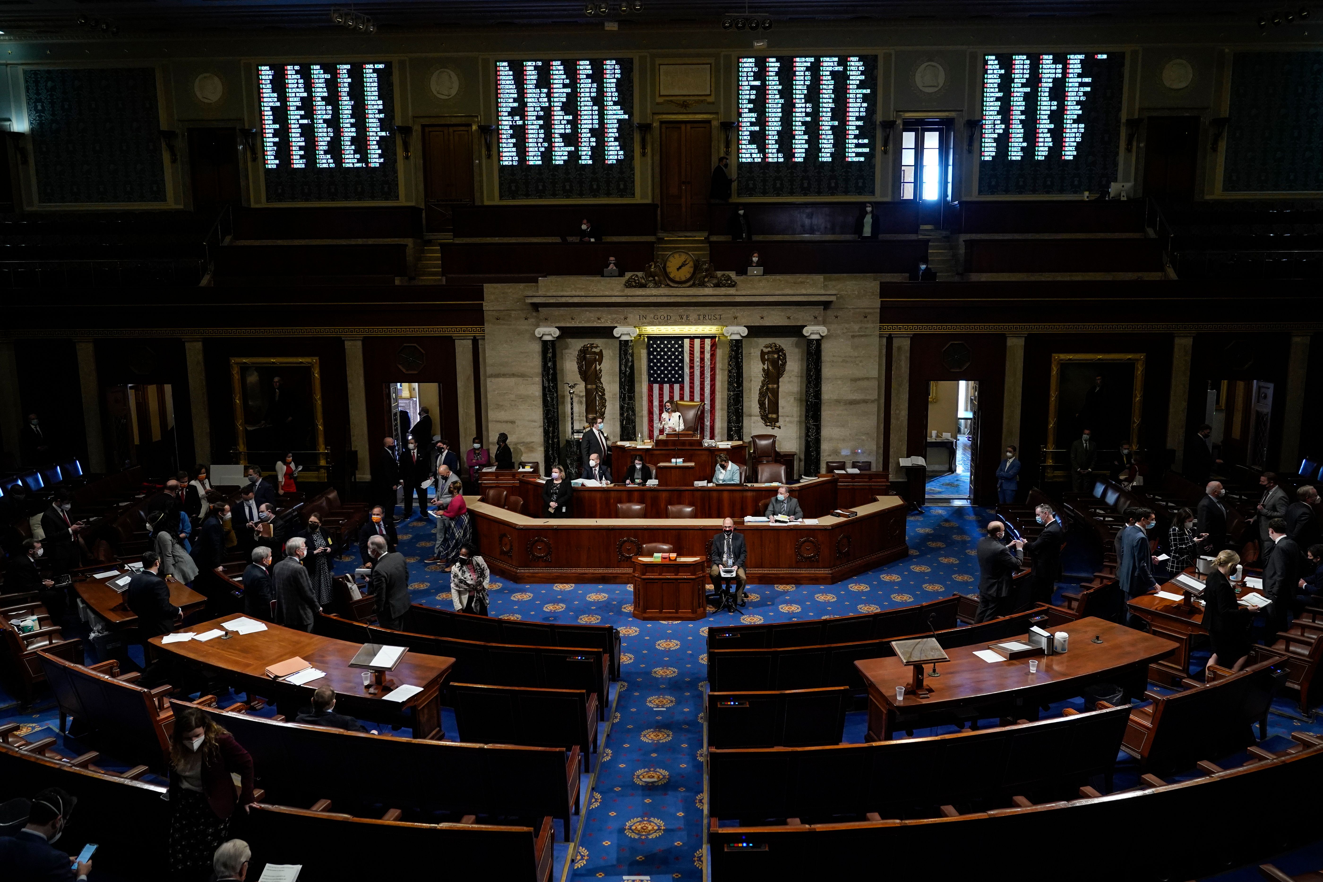 The U.S. House of Representatives.