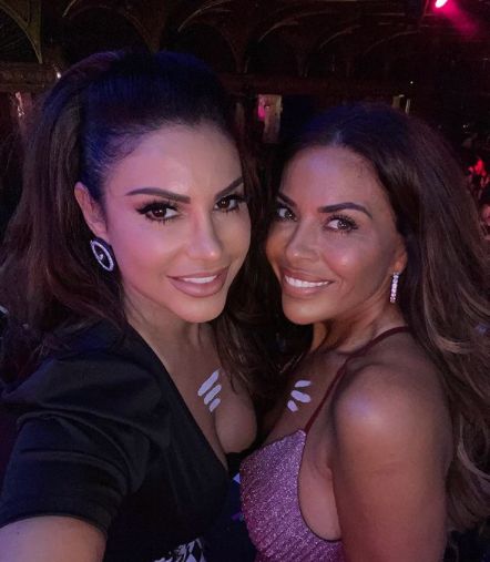 Jennifer Aydin and Dolores Catania smile in selfie.