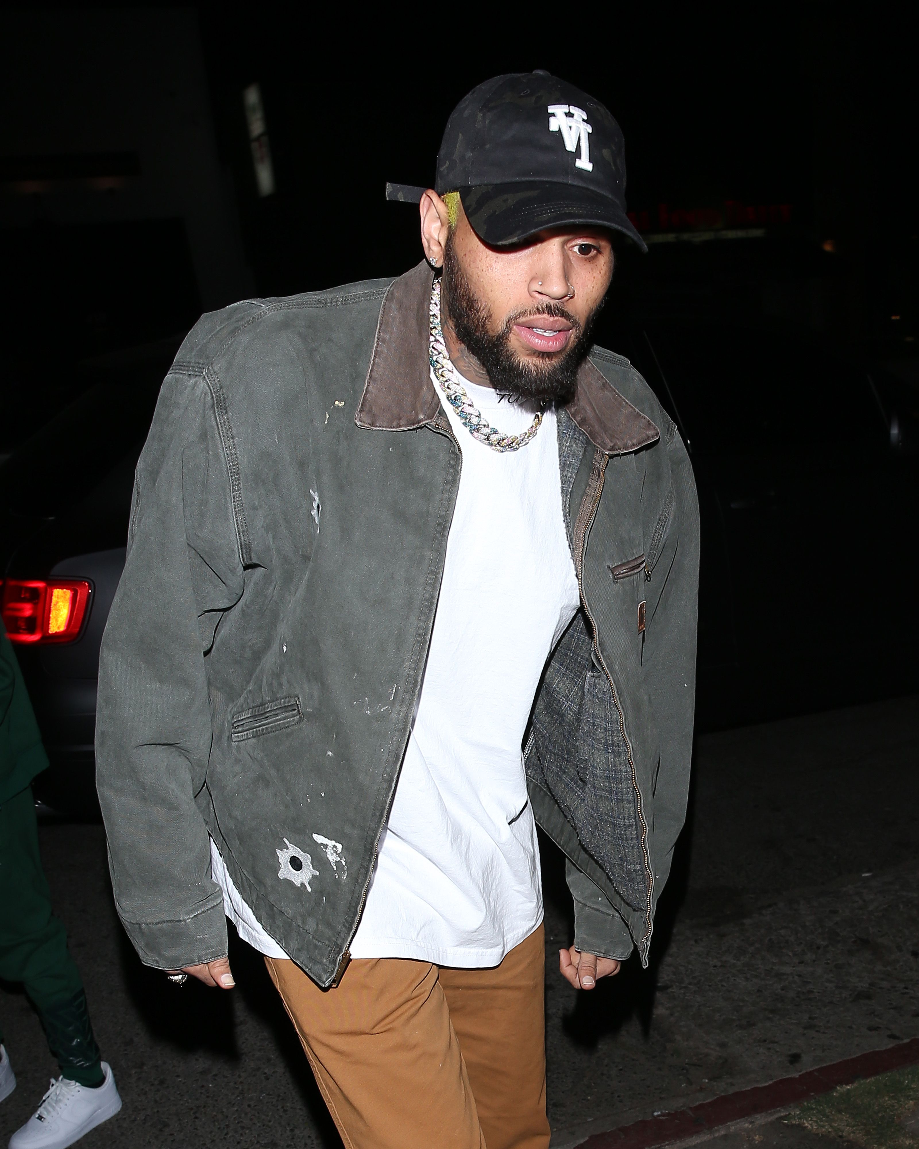 Chris Brown Slides Into Baby Mama Ammika Harris Comments After