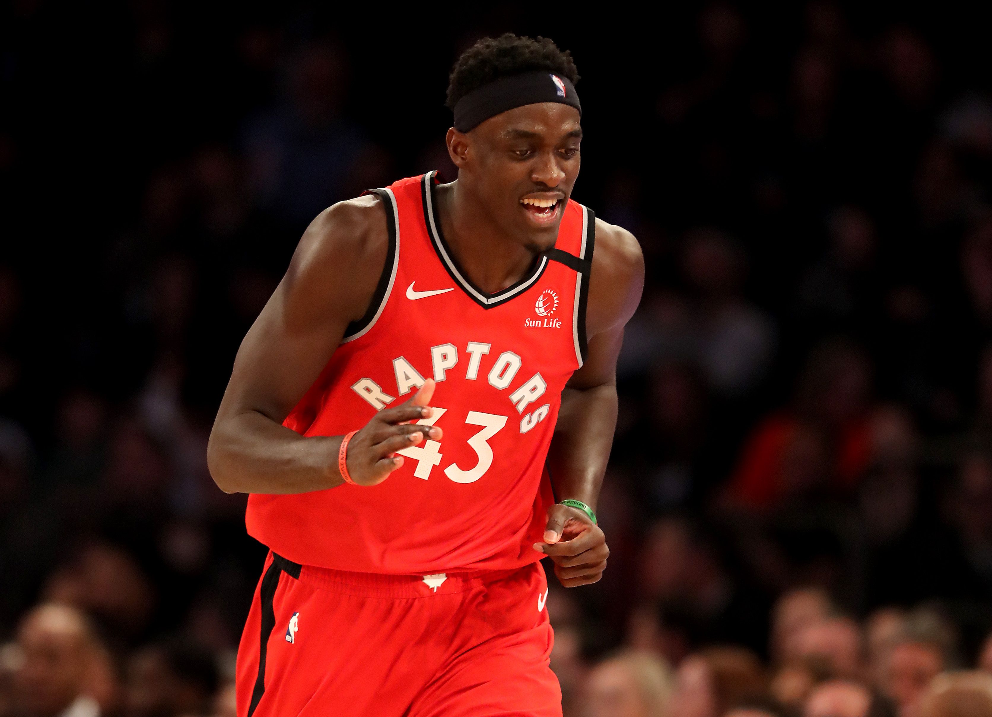 Pascal Siakam going back to defense