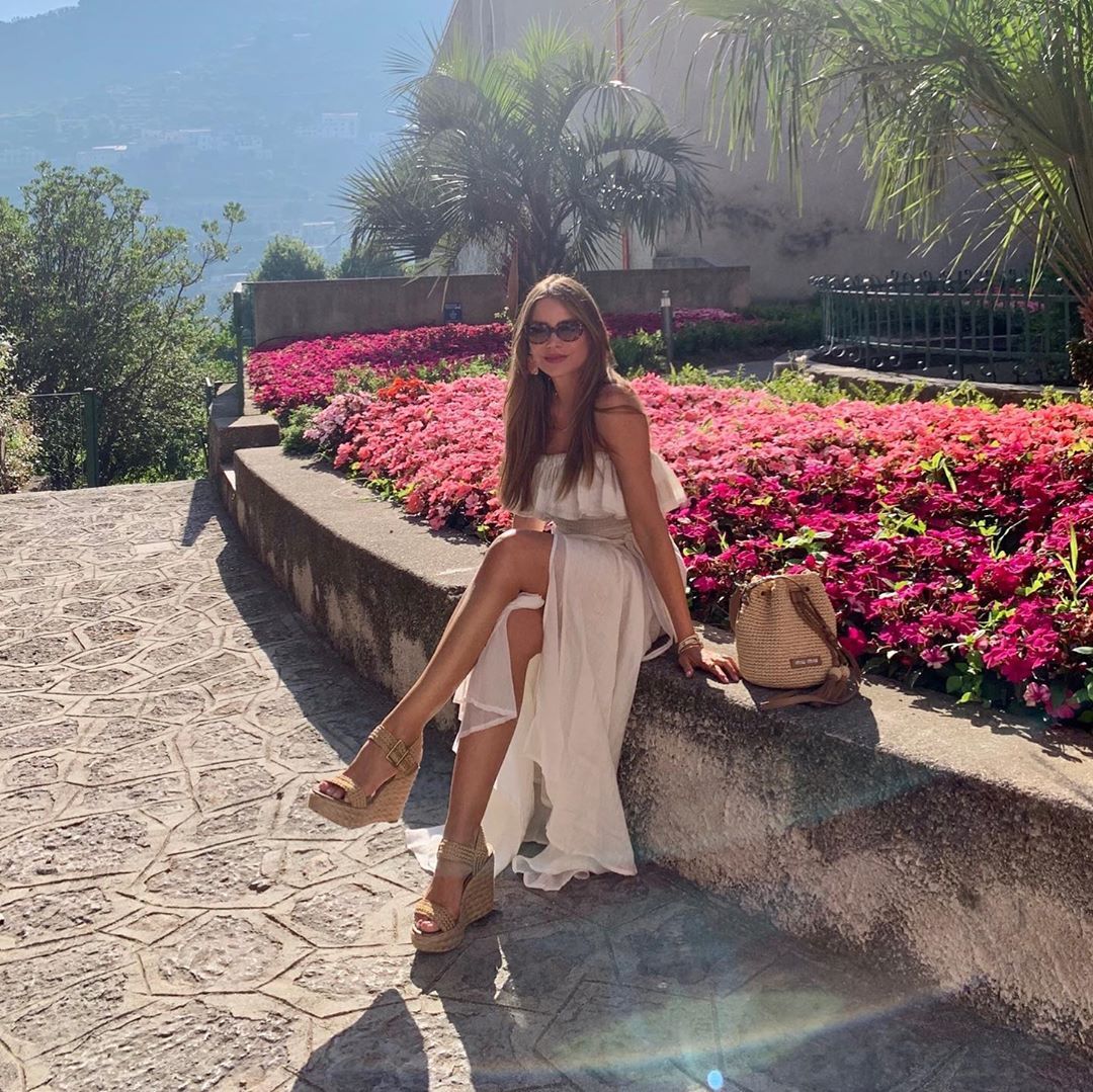 Sofia Vergara Shows Off Her Toned Body While on Vacation in Italy