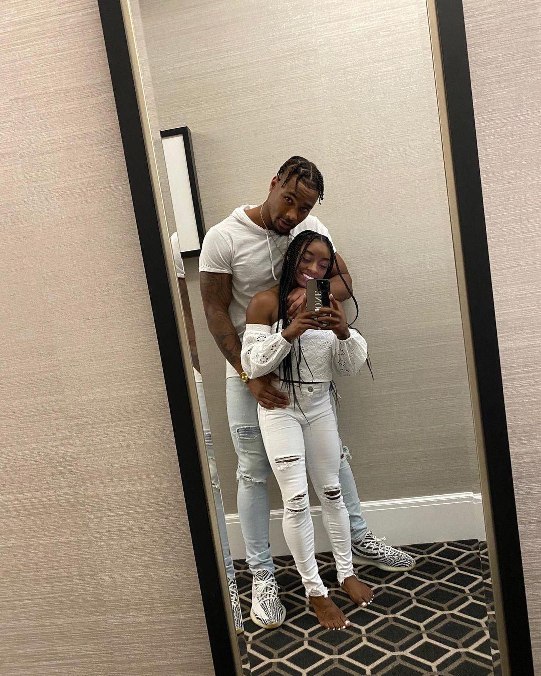 Gymnast Simone Biles Shares Adorable Pic Of NFL BF In Fantastic ...