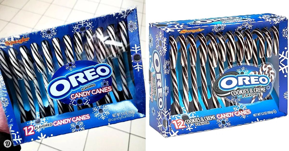 Oreo-Flavored Candy Canes Are Officially Back, And People Are Real Excited