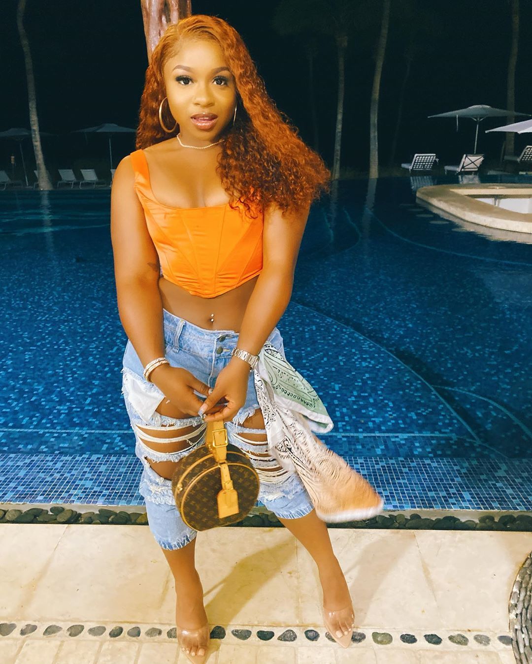 Reginae Carter Exposes Chest In Pineapple Undies With Warnings From Instagram