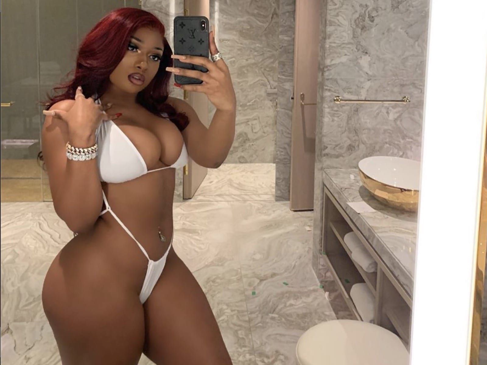Megan Thee Stallion Sparks Male Gender Comments In Bikini.