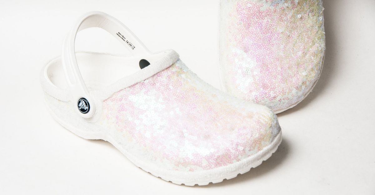 Sparkly White Bridal Crocs Will Take Your Wedding To A Whole New, Weird ...