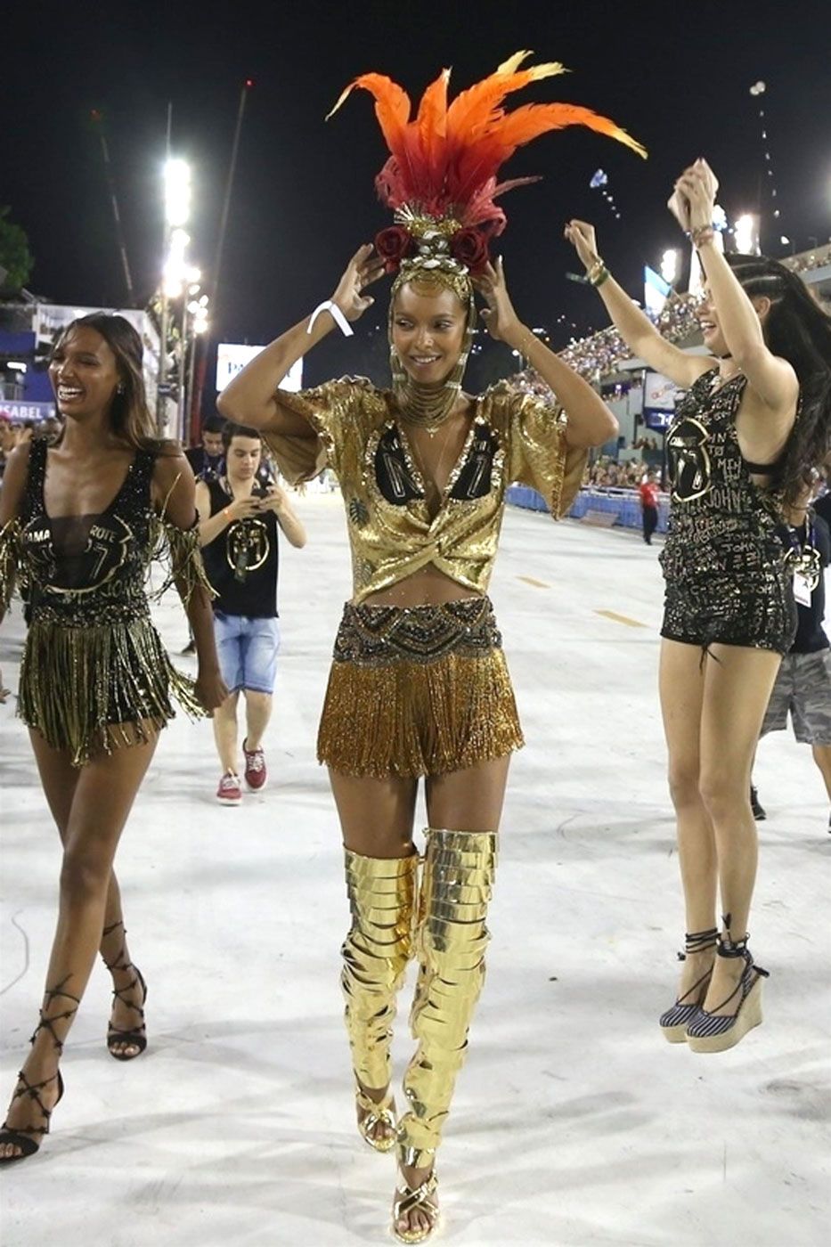 Victoria S Secret Models During Parade In Brazil