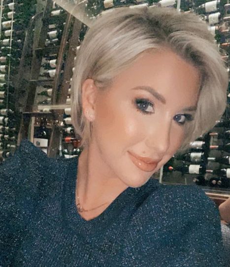 Savannah Chrisley Defends Wine Rack Photo In Glittery Outfit 