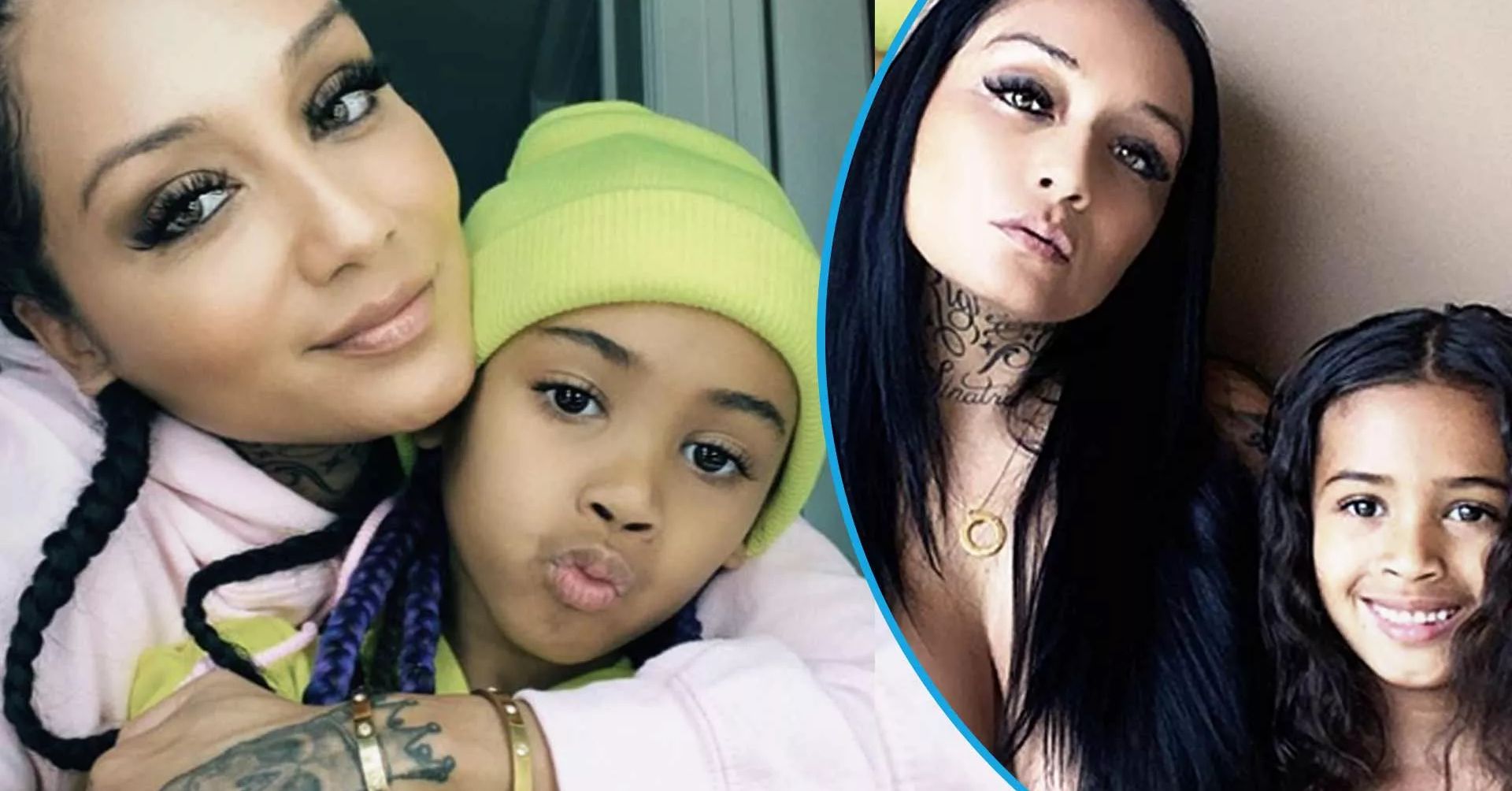 Royalty Brown Adorably Matches Mama Nia Guzman In Cute Mother/Daughter.