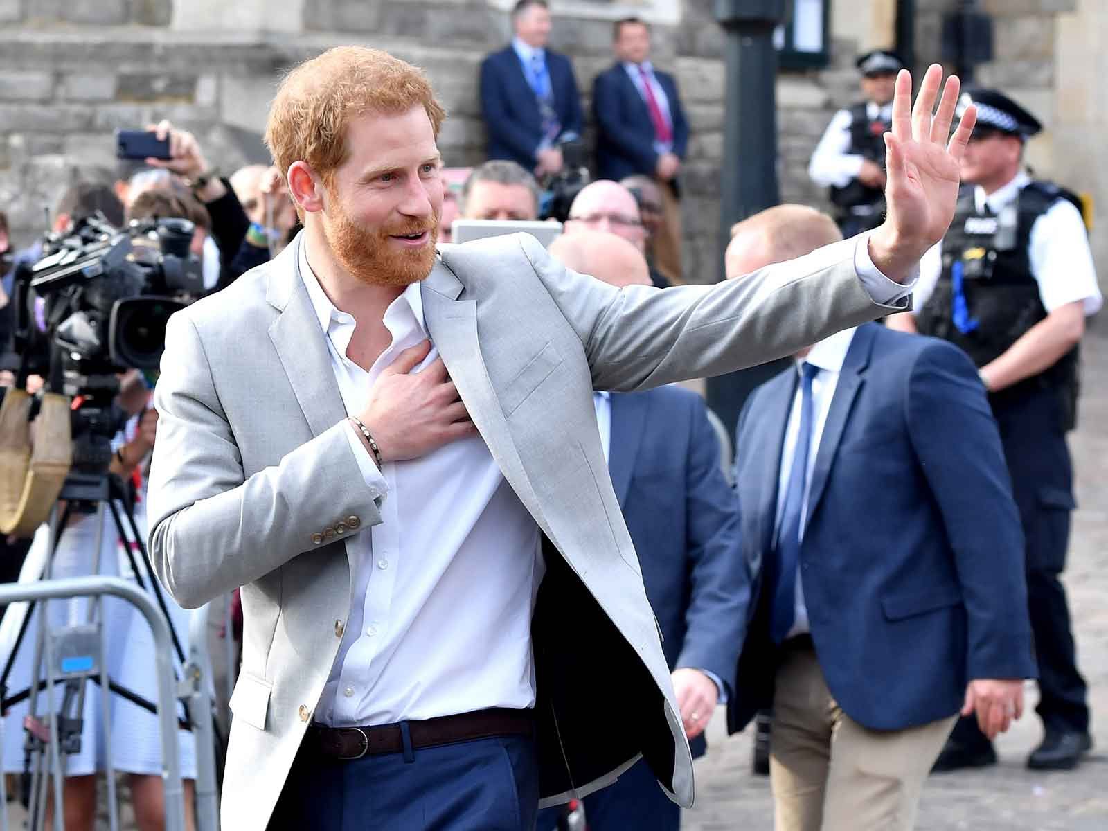 Prince Harry Leaves Windsor Castle For Last Time as Single Man, Glad ...