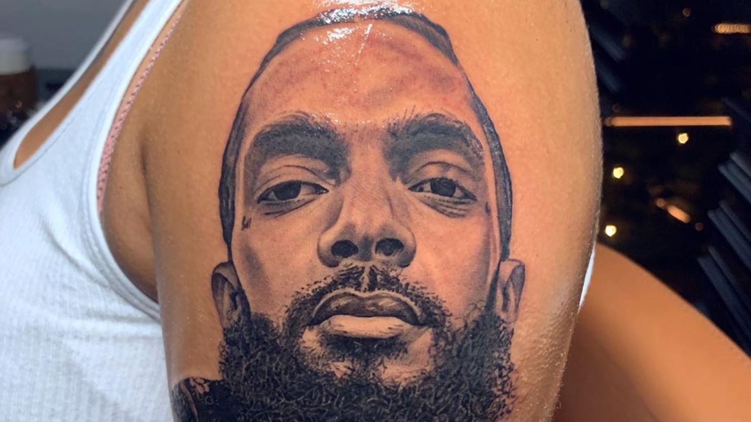 Nipsey Hussle S Sister Gets Tattoo Honoring Slain Rapper.