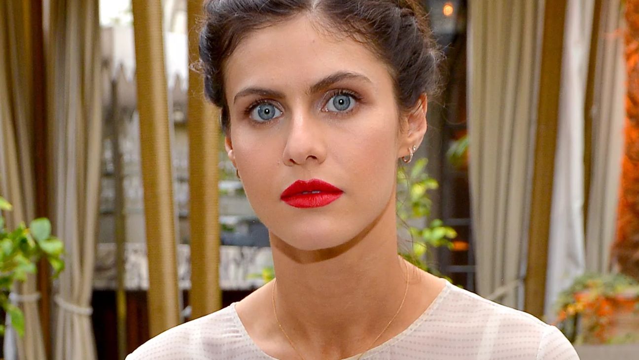 Alexandra Daddario Worries Fans Slumped In Sweats On Couch With Rambling Po...