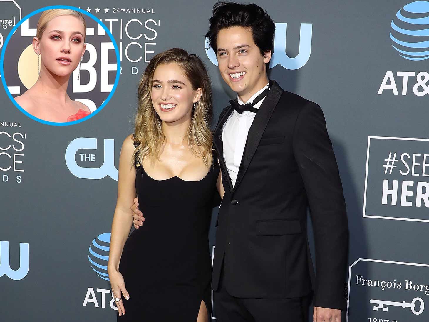 Lili Reinhart Watches on as Cole Sprouse Raises Eyebrows With Haley Lu Rich...