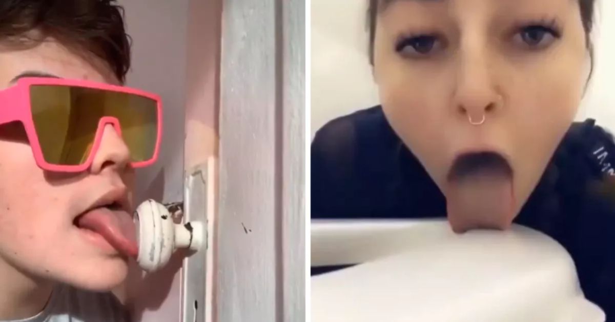 Viral Tiktok Video of Influencer Licking a Plane Toilet 