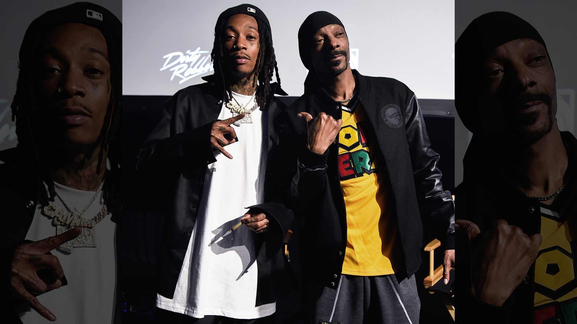 Wiz Khalifa Lights Up With Snoop Dogg For 'Behind The Cam' Premiere