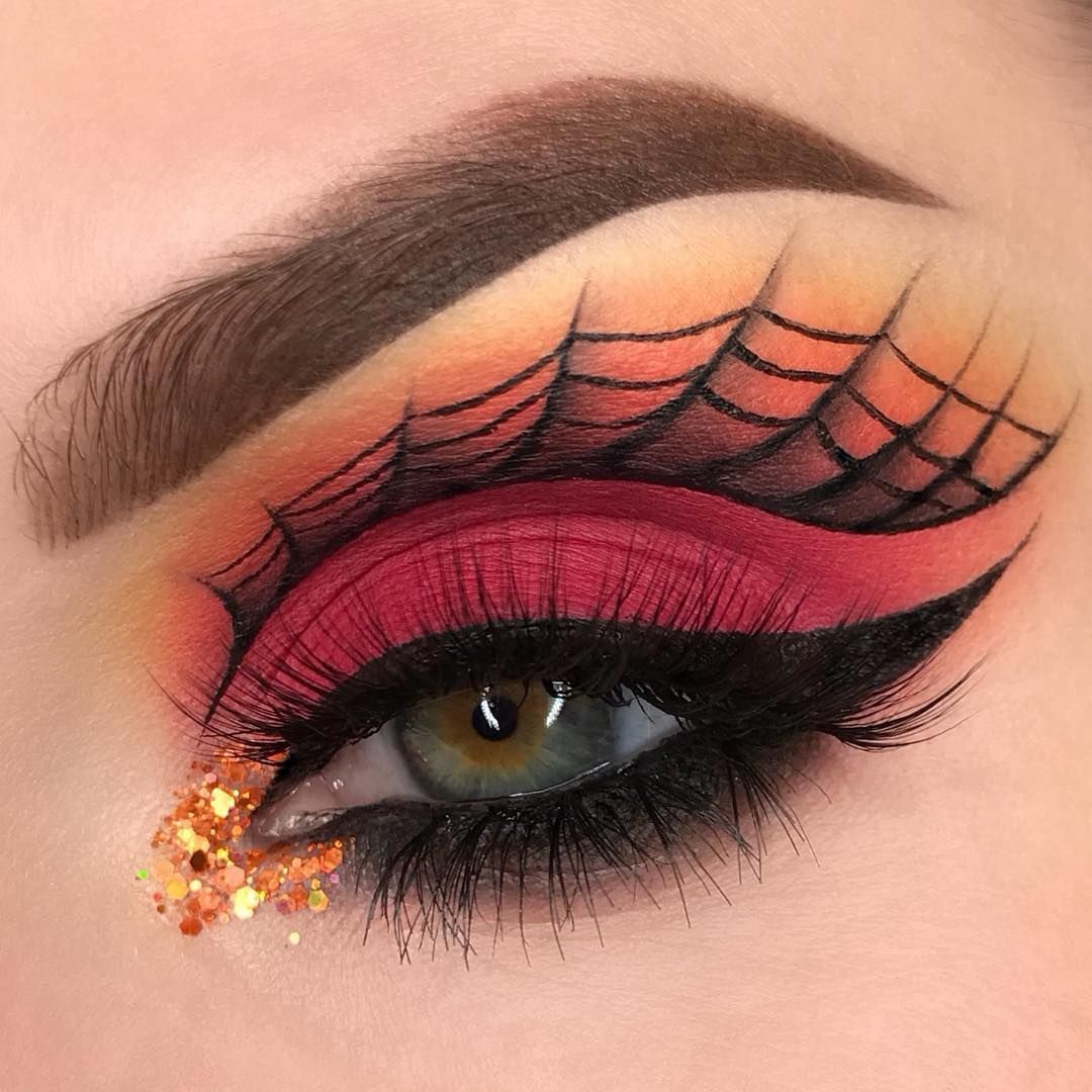 Spider Web Makeup - Mugeek Vidalondon