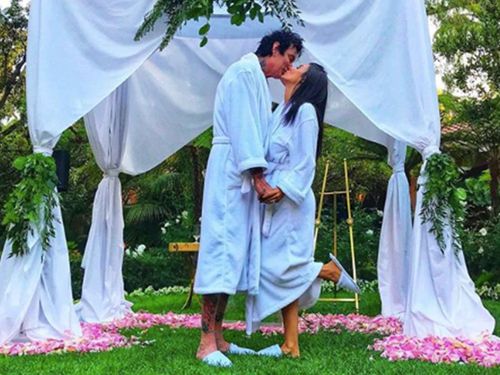 Tommy Lee and Brittany Furlan: Beverly Hills Wedding Trolls
