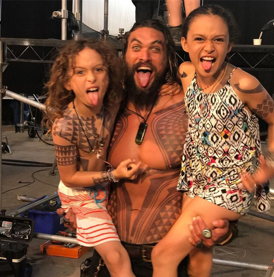 Jason Momoa's Kids Look Just Like Him And It's Freaking Us Out