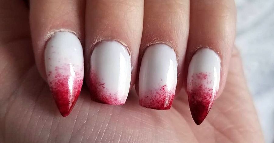 8. "Vampire Fang Nails for Halloween 2024" - wide 2
